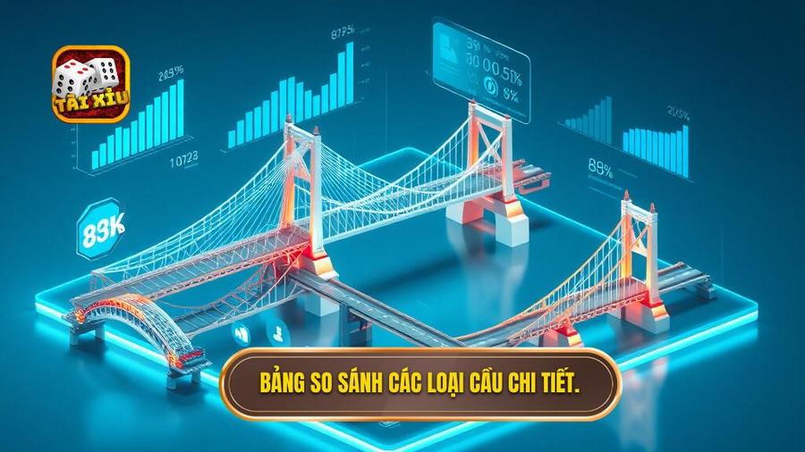 Tài Xỉu Thống Kê Kết Quả: Nghệ Thuật Phân Tích Dữ Liệu Để Chiến Thắng 3 Bảng so sánh các loại cầu chi tiết.
