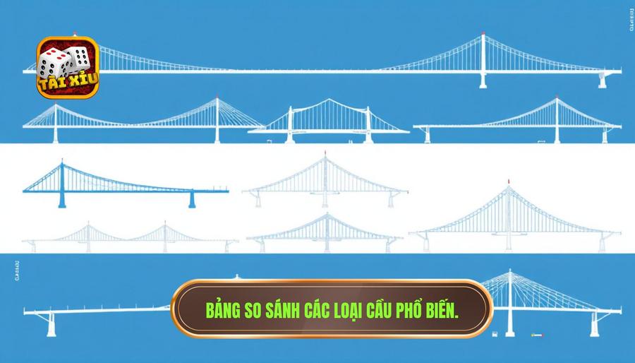 Những Dạng Cầu Thường Gặp Nhất Trong Tài Xỉu: Bí Quyết Chiến Thắng Từ Chuyên Gia 3 Bảng so sánh các đặc điểm của những dạng cầu thường gặp nhất