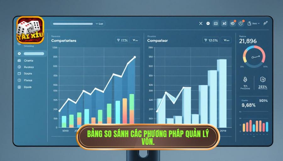 Cách chia vốn khi chơi tài xỉu hiệu quả: Bí quyết sống còn của cao thủ 3 Bảng so sánh các phương pháp quản lý vốn